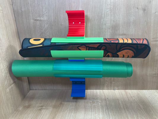 Wandhalterung für Spielmatten & Mousepads – abnehmbar & transportabel