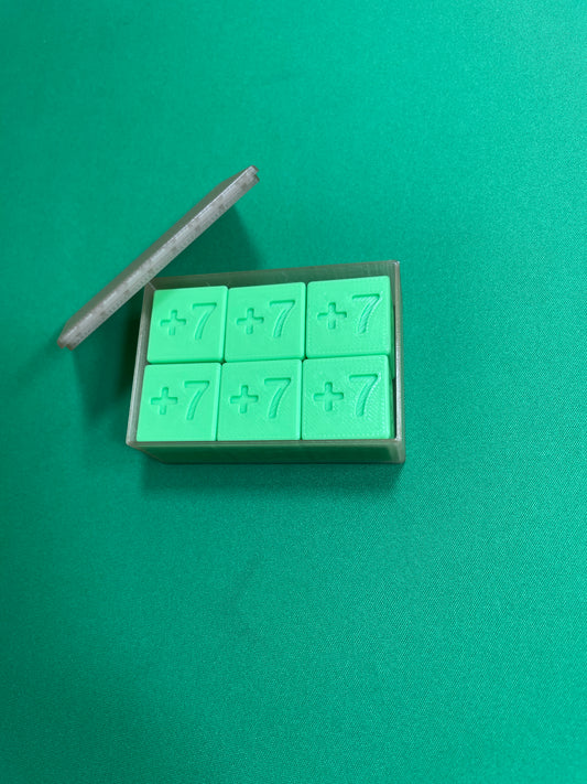 Würfel +7 - +12  MTG 6er Set