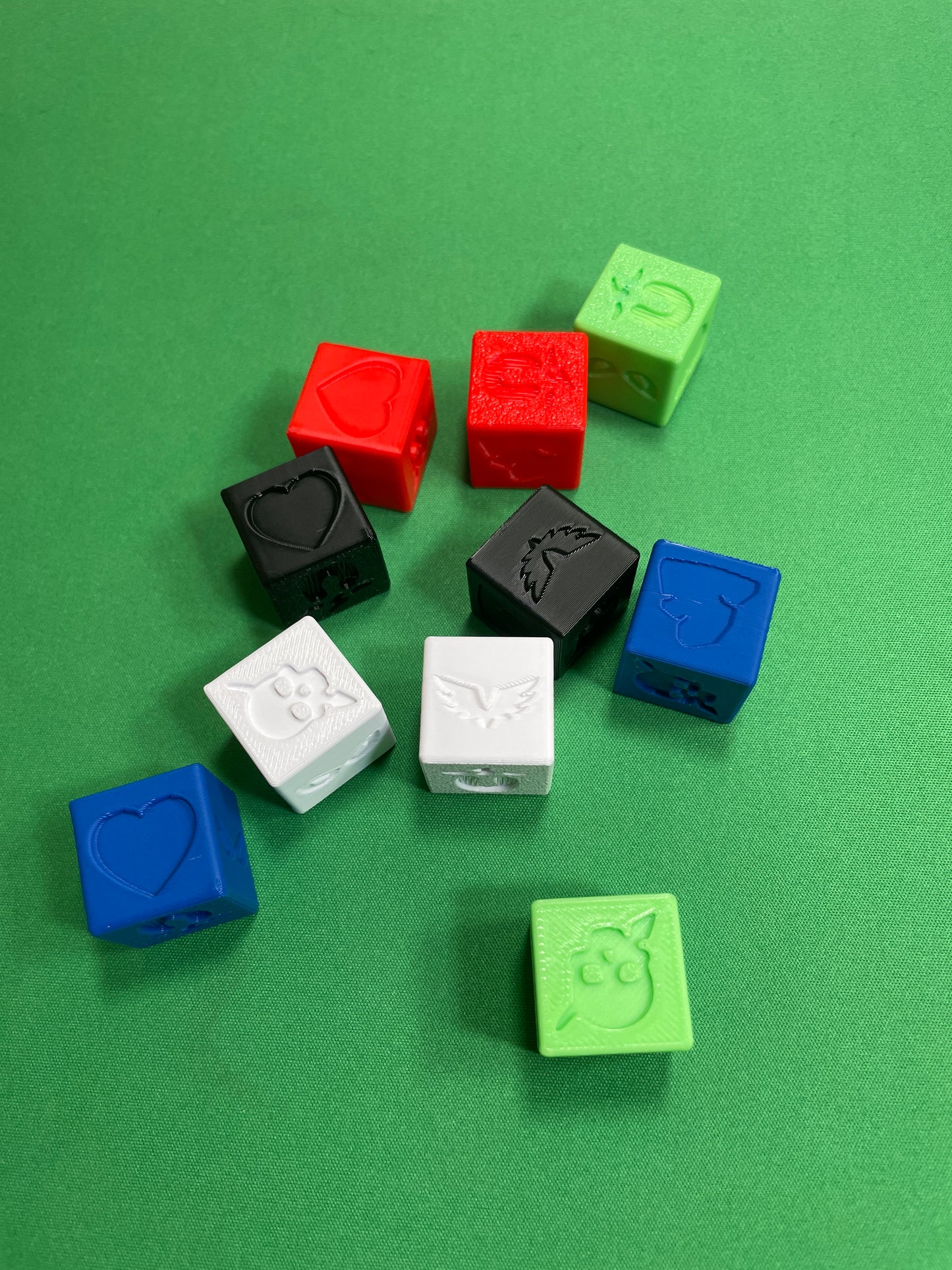 Fähigkeitswürfel - MTG Counter 6er Set V1