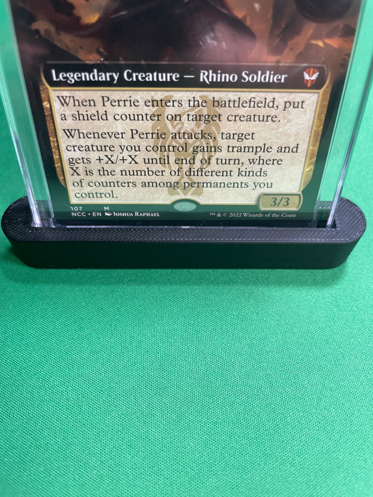 TCG Kartenhalter für Schreibtisch oder Vitrine 2er Set