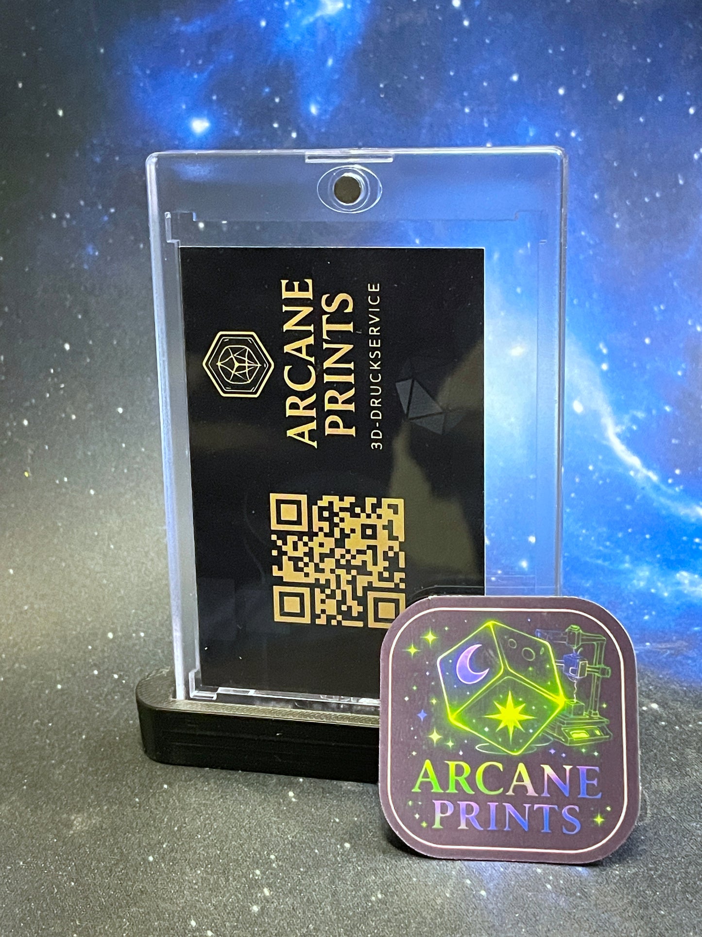 TCG Standfuß für Schreibtisch oder Vitrine 2er Set