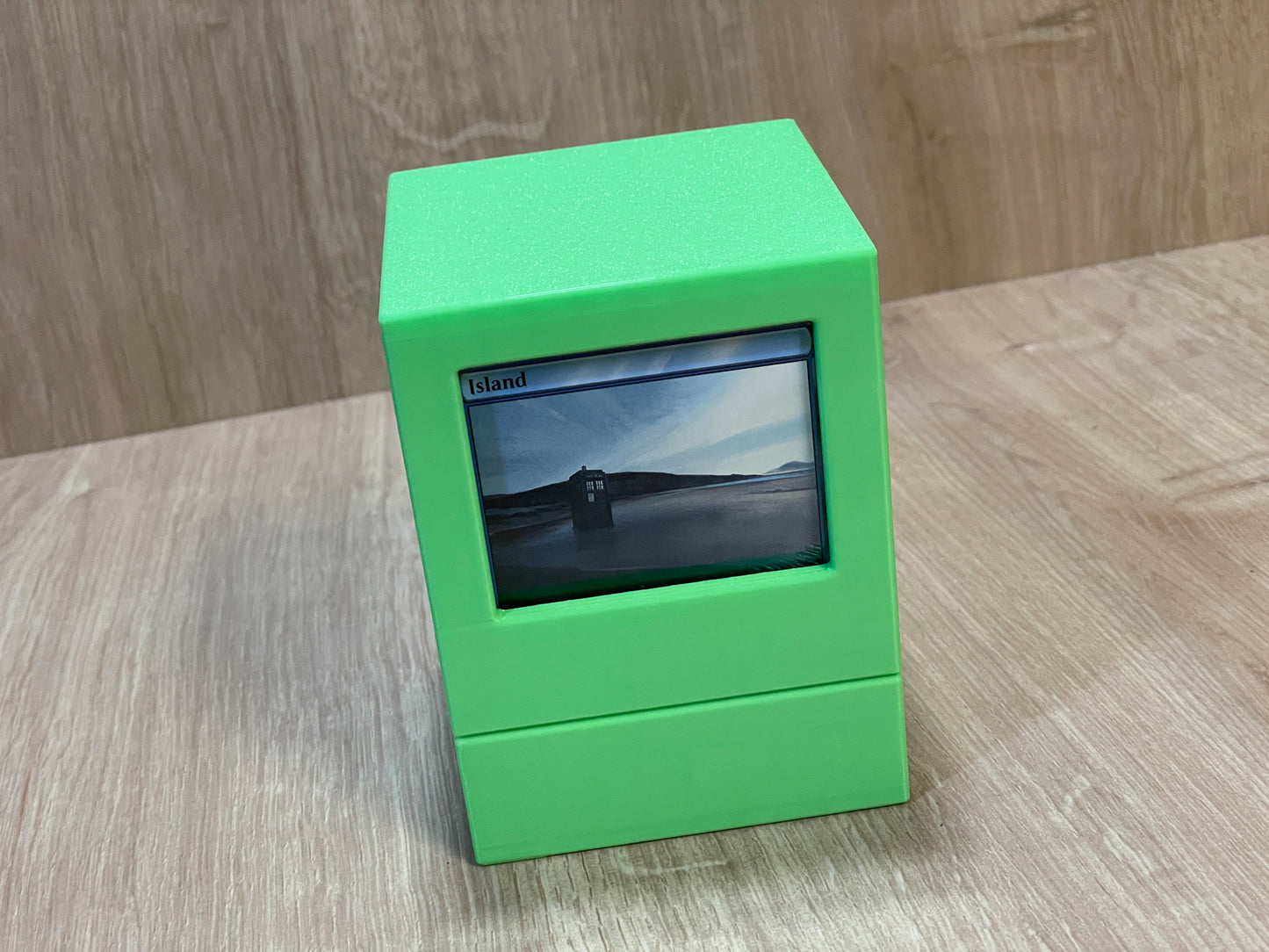 TCG Deckbox mit Fenster